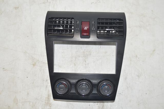 JDM Subaru Forester Center Console w/HVAC Trim and Red Hazard Button for 2012-2018 Models