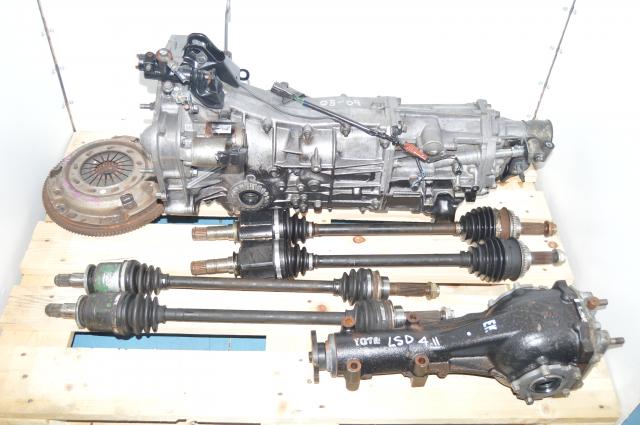Used Subaru Impreza WRX (2008-2014) , Legacy 2.0 GT  MY08-10 Push Type 5 Speed Transmission & 4.11 LSD Rear Diff For Sale TY758VBAAA