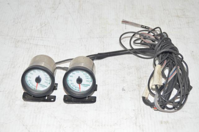 GReddy Oil and Water Temp Gauges w/Out Sensors for sale