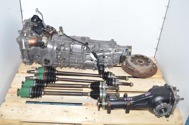 JDM 5 Speed Transmission with 4.444 LSD Rear Differential & 4 Corner Axles for Sale