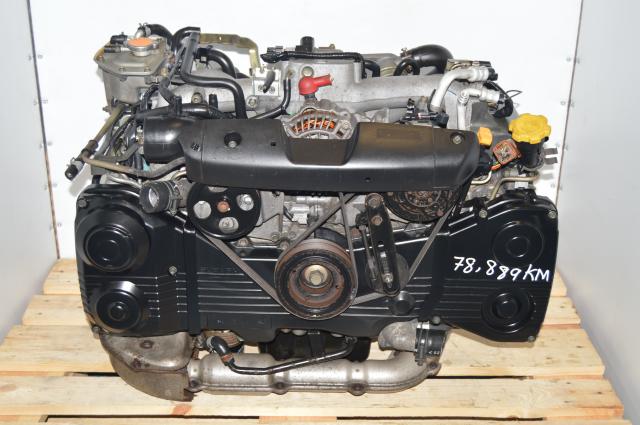 JDM Subaru EJ205 AVCS Motor 2002-2005 WRX TF035 Turbocharged TGV Delete Engine Swap