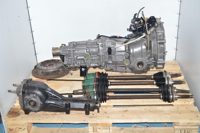 JDM Subaru WRX 2002-2005 5-Speed Replacement Transmission Package with 4.444 Rear Diff