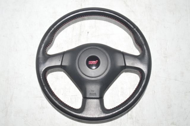 Version 9 Black STI Steering Wheel for 2006-2007 WRX & STI