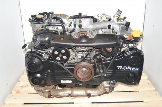 AVCS TD04 Turbocharged EJ205 WRX 2002-2005 DOHC 2.0L Replacement Subaru JDM Engine for Sale