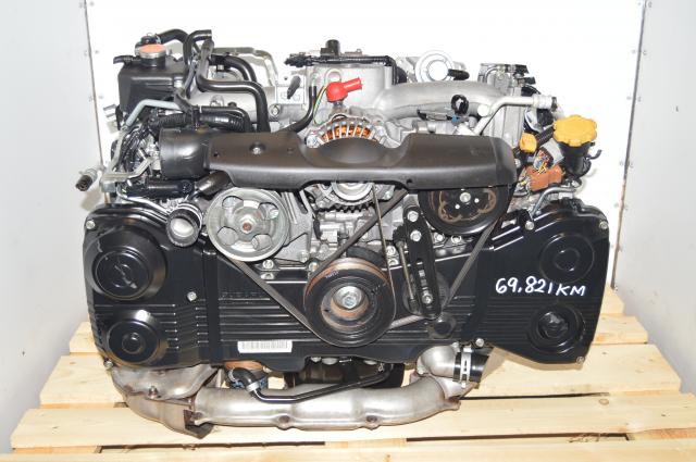 JDM Subaru TD04 Turbocharged AVCS EJ205 Replacement 2.0L Engine For WRX 2002-2005