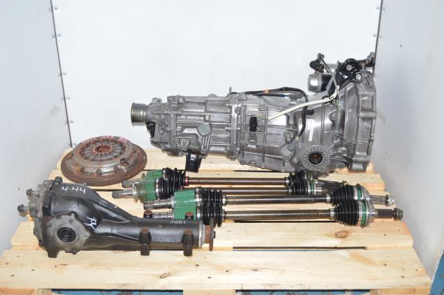 JDM Subaru WRX 2006-07 , Forester 06-08 , 5-Speed 4.444 Push Type Transmission Package (4 Axles, Rear Diff and Clutch)