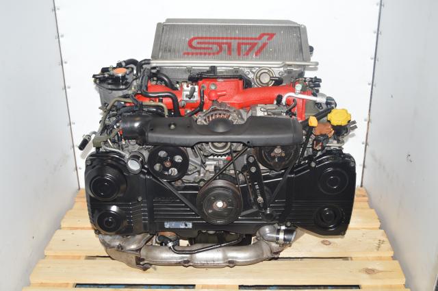 JDM Subaru STi EJ207 Version 7 GDB 2002-2007 IHI Single-Scroll Turbocharged AVCS DOHC Engine Swap for Sale