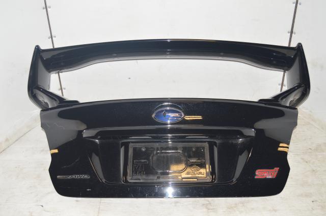 Subaru WRX STI VA Trunk & Spoiler for 2015+ WRX in Black