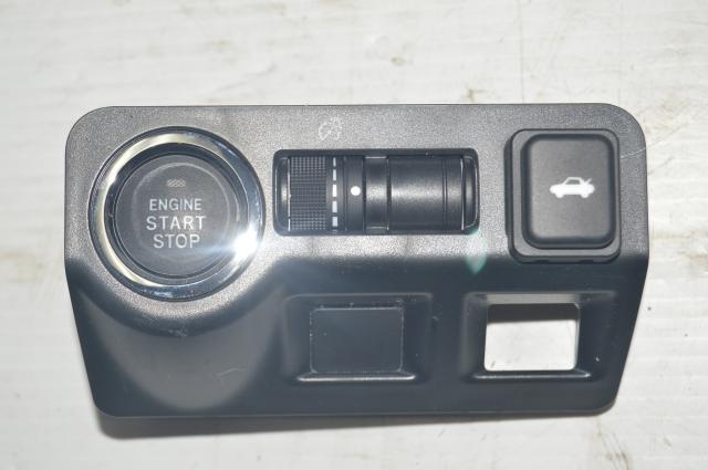 JDM LHD RHD Interior Trim Piece for Push Button Start w/Trunk Release & Lighting Adjustment for 2015+ VA WRX & STI