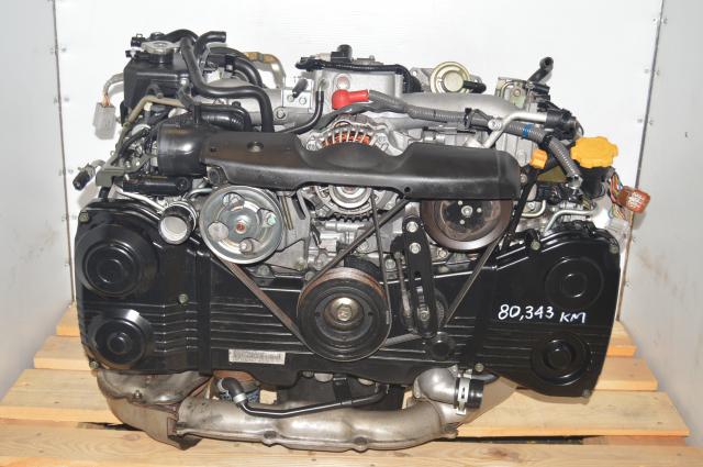 Subaru DOHC WRX 2002-2005 2.0L Turbocharged TD04 EJ205 AVCS Engine for Sale