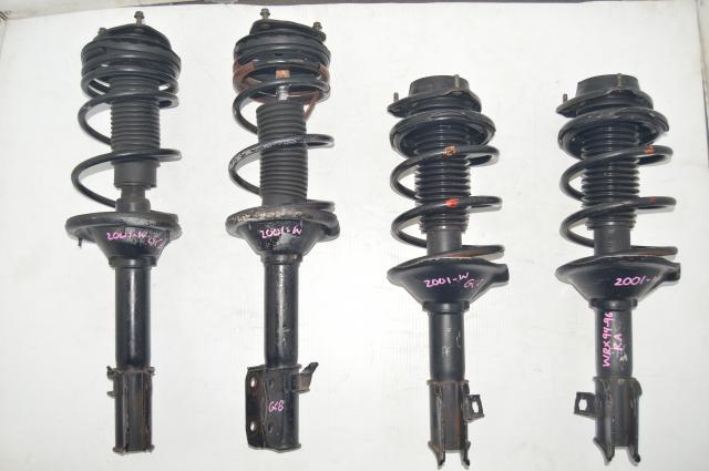 JDM Subaru GC8 OEM Front & Rear 5x100 Complete Suspension Assembly for Sale