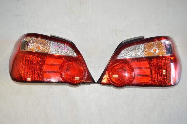 Version 8Subaru Impreza WRX & STI Red Rear Tail Lights for 2004-2007 Sedan Models