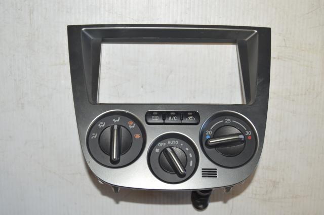 Subaru JDM WRX STI GDB 2002-2004 Interior Auto Climate Control HVAC & Radio Trim