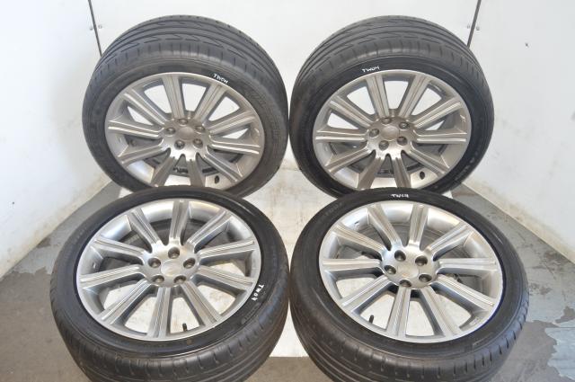 JDM Subaru Forester STI SG9 Wheels & Tires w/Bridgestone Potenza S001 