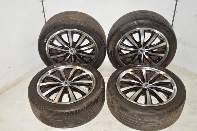 Used Subaru WRX 5x100 Wheels with Ecsta Tires 205/50 ZR17 for Sale ET48