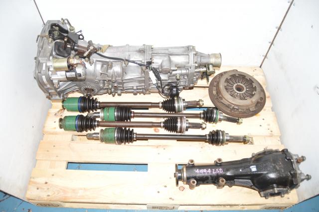 JDM 5MT WRX 2002-2005 with 4.444 Rear LSD, GD Axles & CLutch Replacement for Sale