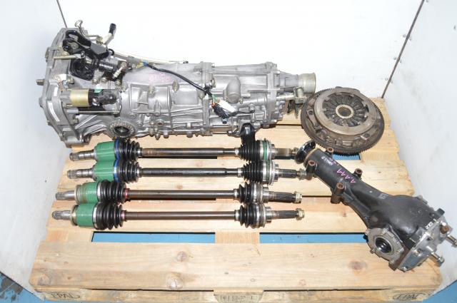 JDM WRX 2002-2005 5-Speed Manual GD Transmission Swap with Axles and Rear 4.444 LSD