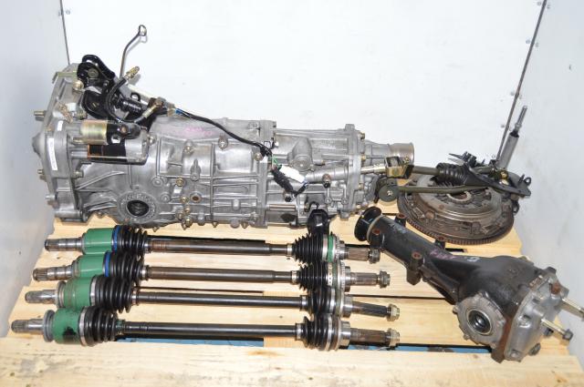 Used 5 Speed Subaru WRX 2002-2005 Transmission with Clutch Assembly, GD Axles & 4.444 Rear Differential