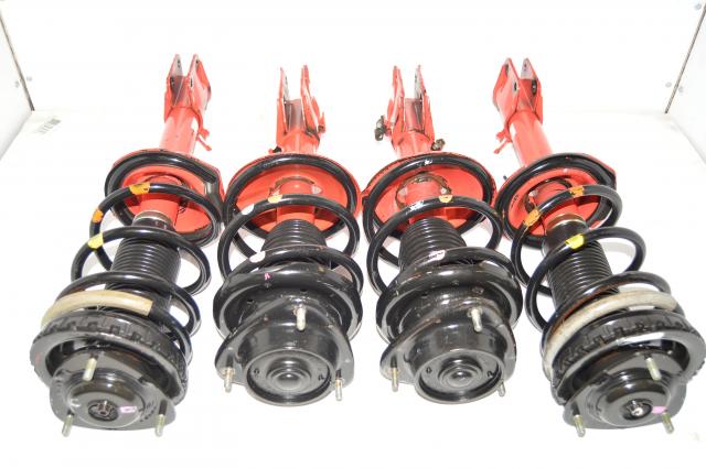 JDM Version 7 STi 2002-2003 Red 5x100 Suspensions for Sale