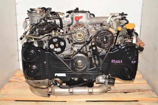 Used Subaru EJ205 2.0L AVCS DOHC Engine with TGV Deleted Manifold & TF035 Turbocharger