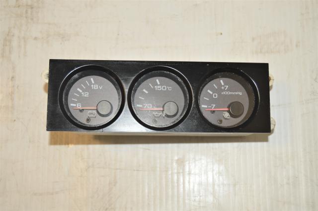 GTR R32 Nissan 89-94 Boost Gauge Instrument Panel with Oil Temp & Voltage Meter for Sale