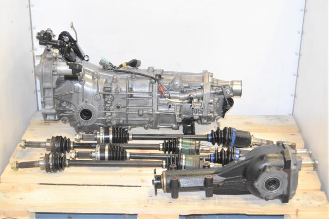 Used Subaru 2006+ Push Type 5-Speed Manual Transmission with Rear 4.11 Differential & Axles