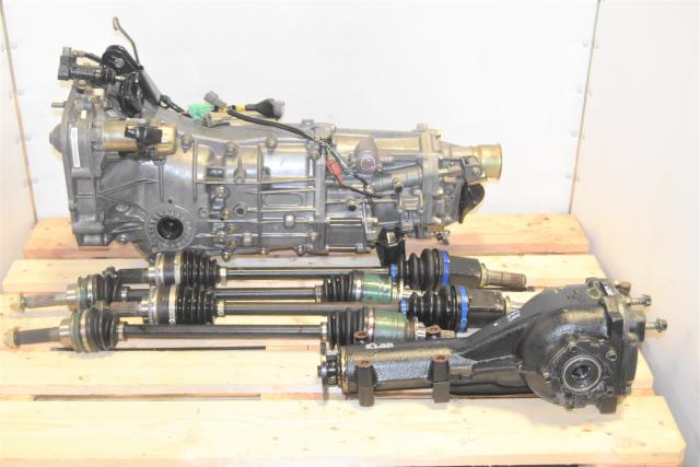 Used JDM Legacy & WRX 2006-2014 5-Speed Manual Transmission with Axles & Rear 4.11 LSD