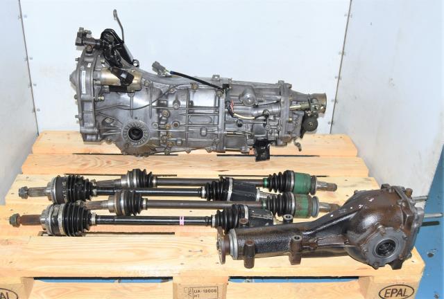 JDM 2006-2014 Used Push-Type 5-Speed Transmission with Matching 4.11 Rear LSD & GD Axles