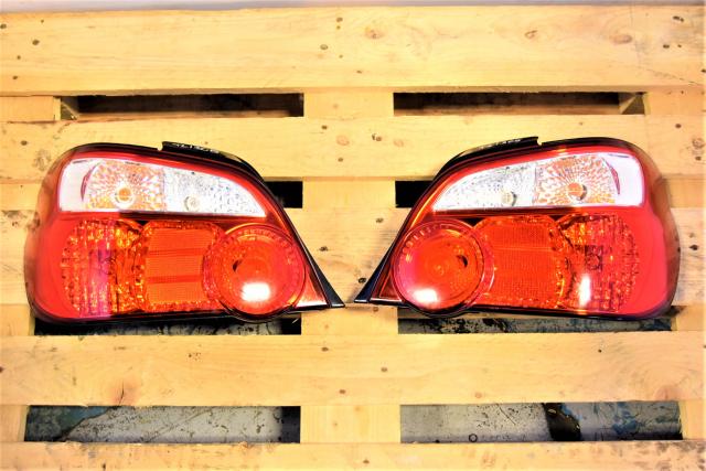 Used Replacement JDM STi Version 8 WRX 2004-2005 Rear Tail Lights for Sale
