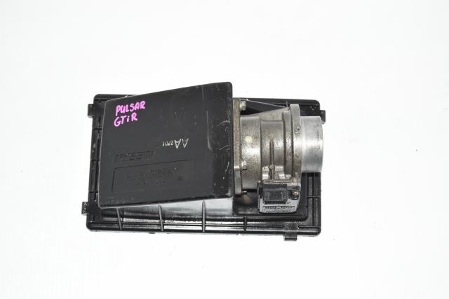 Used JDM Nissan GTiR Pulsar MAF Sensor Module with Airbox for Sale SR20DET