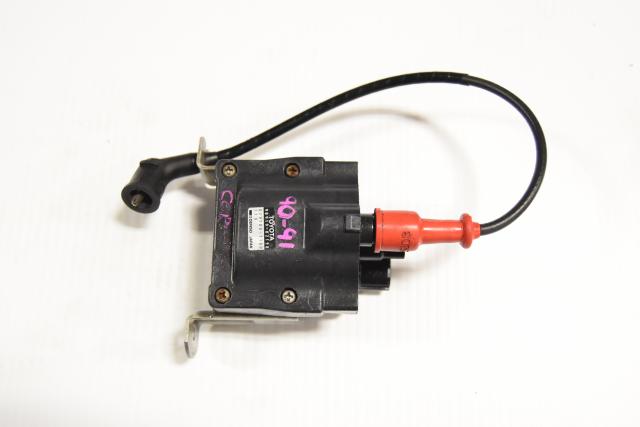 90919-02198 Used JDM Toyota Corolla 1990-1992 1.6L Ignition Coil Module & Igniter Chip for Sale L4