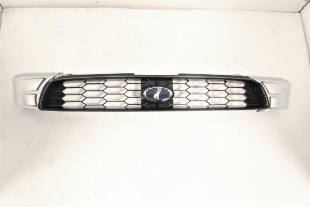 Used JDM Version 7 3-Piece Grille for Sale GDB 2002-2003 Bugeye Model - Silver Trim