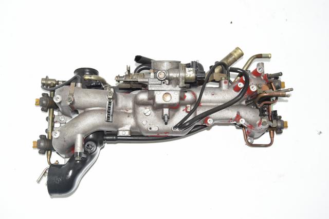 Used JDM v5 GC8 Type-RA EJ207 / EJ20K OEM Intake Manifold Assembly for Sale