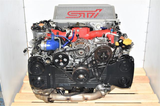 Used JDM Single Scroll EJ207 Version 7 STi 2002-2007 DOHC 2.0L Drive by Cable AVCS Turbocharged Engine for Sale