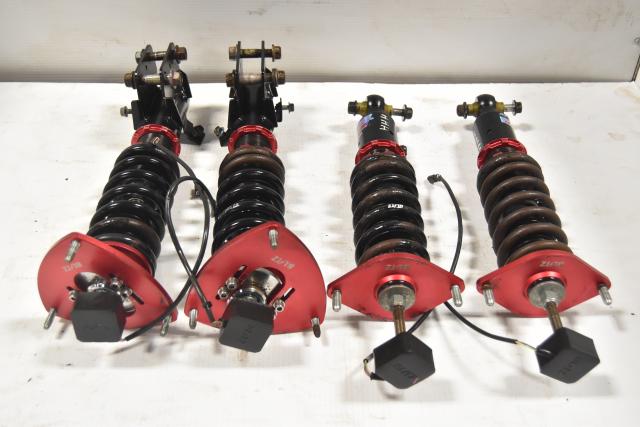 Used JDM Blitz Aftermarket Damper ZZ Coilovers with EDFC Sensors / Modules WRX STi 2008+ 5x114.3
