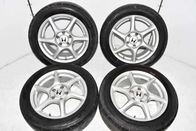 Used JDM Honda AP1 BBS Forged S2000 5x114.3 16x7.5JJ & 16x6.5JJ Staggered Mags for Sale with +65 Offset