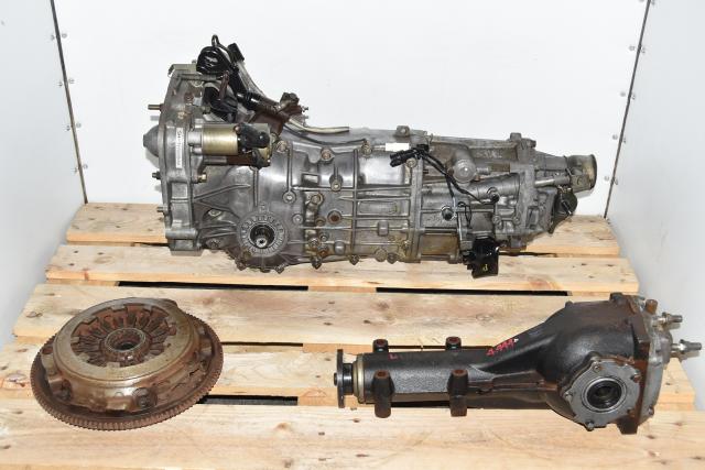 JDM Subaru WRX 2002-2005 Pull-Type Replacement Manual 5-Speed Transmission with 4.444 Rear LSD