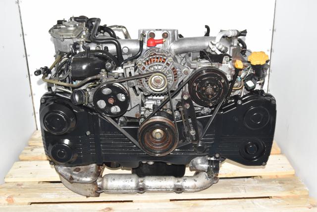 Used JDM Subaru EJ205 WRX TGV Delete AVCS Engine with TF035 Turbocharger