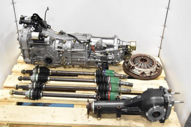 5-Speed Manual JDM Replacement WRX 2006-2014 Transmission with Matching 4.444 Differential