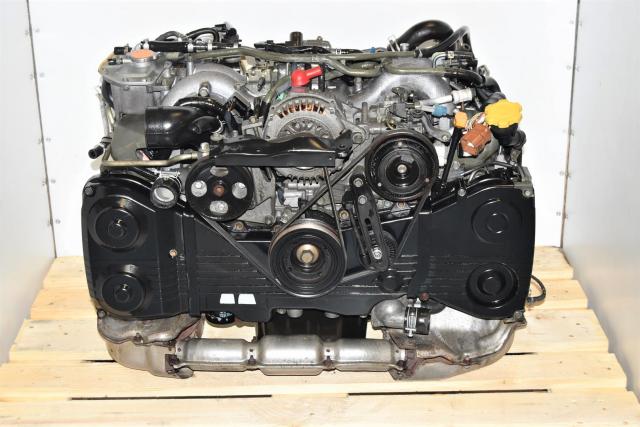 Used JDM Subaru Legacy Twin Turbo EJ206 / EJ208 Rev-D Replacement Phase-III BE5 / BH5 2001-2003 Import Engine Swap for Sale
