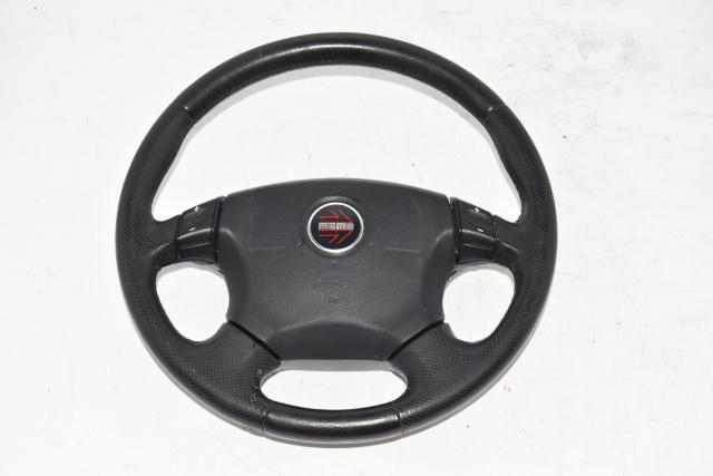 Forester SG5 JDM Momo Steering Wheel Assembly for Sale with Sport Shift