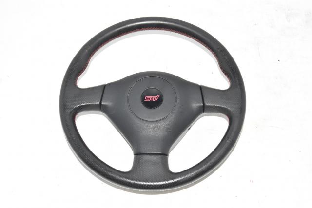 Used JDM Version 9 OEM STi WRX 2006-2006 Replacement Steering Wheel