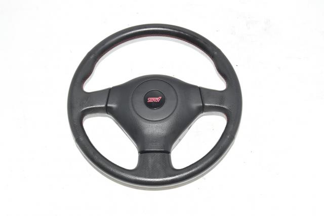 JDM Subaru Impreza WRX STi GDB 2002-2007 Version 9 OEM Replacement Steering Wheel Assembly