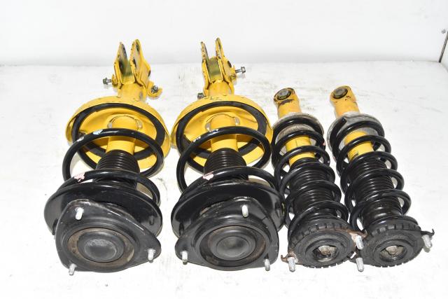Legacy GT / Outback XT Replacement JDM Yellow OEM Bilstein Front & Rear Shocks