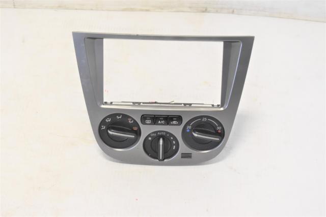 Used Subaru Impreza 2002-2004 GD Interior Climate Control Shroud with Buttons / Switched