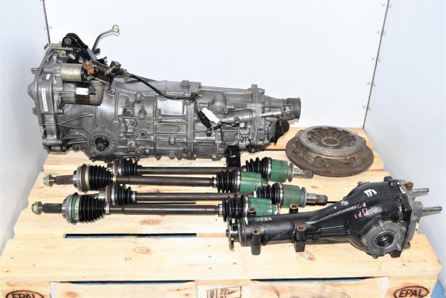 Used Subaru WRX 5-Speed Manual Replacement GDA Transmission Swap with Matching Rear 4.11 Differential