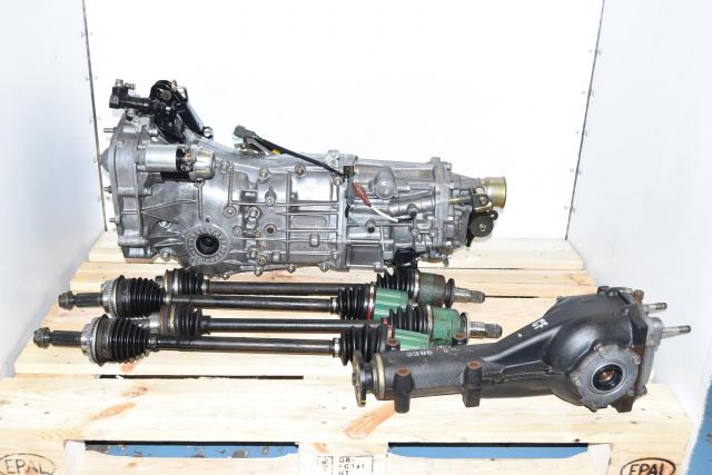 Used Subaru JDM Push-Type 2006-2014* Manual 5-Speed Replacement Transmission Swap with 4.444 Rear Differential