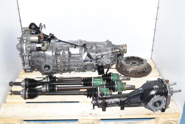 JDM Subaru 2002-2005 WRX Used 5-Speed Manual Transmission, Rear 4.11 Differential & Clutch Assembly for Sale