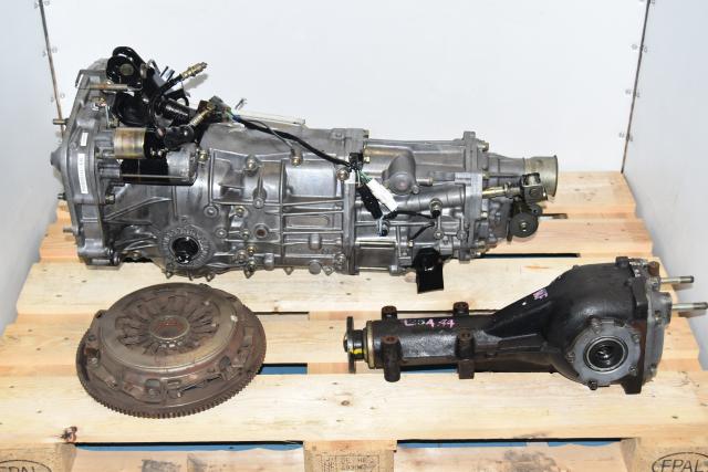 Used JDM WRX 2002-2005 Replacement 5-Speed Transmission with Clutch Assembly & 4.444 Rear LSD