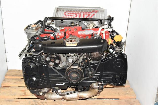 Used JDM Forester STi 2004-2007 SG9 2.5L EJ255 DOHC Replacement Single Scroll Turbocharged Engine